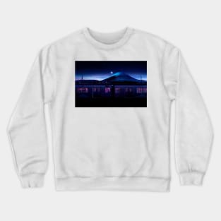 fuji melancholia Crewneck Sweatshirt